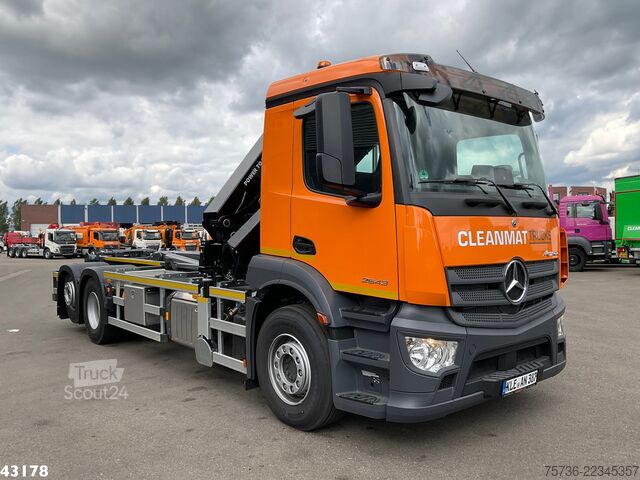 System för krokarm Mercedes-Benz Actros 2643 Euro 6 HMF 23 Tonmeter laadkraan