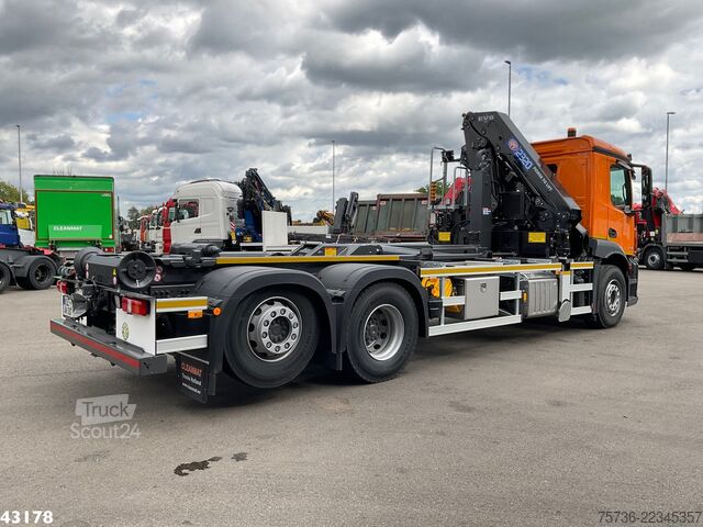 System för krokarm Mercedes-Benz Actros 2643 Euro 6 HMF 23 Tonmeter laadkraan
