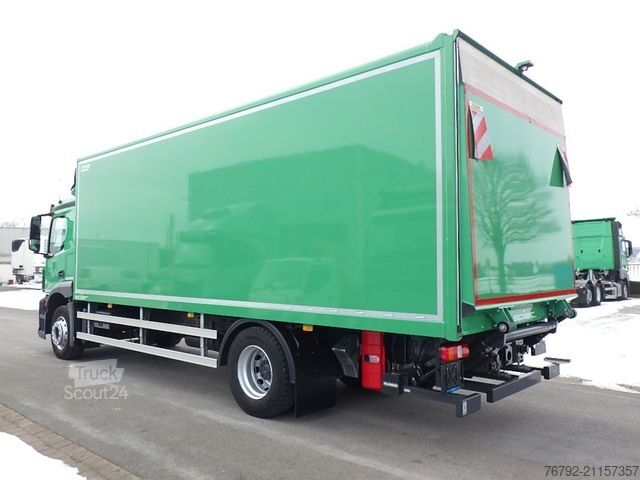 Skriňové nákladné vozidlo MERCEDES-BENZ 1827 L Actros Koffer 7,3m/LBW/Seitentür/AHK/Klim