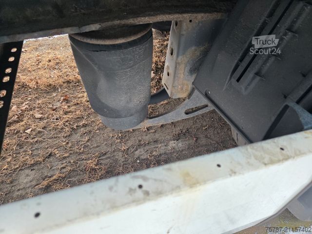 Open semitrailer with tarp KRONE Mega Gardine mit Joloda, Lift, BPW, Portal