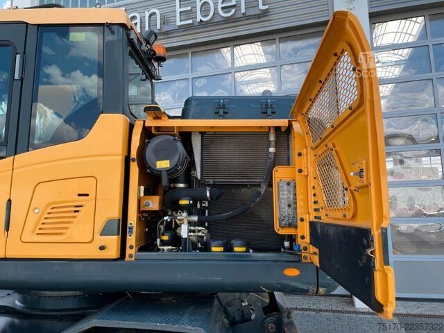 Escavatore gommato Hyundai HW 180 / 3.054h / hydr. Grabenräumer / Klima