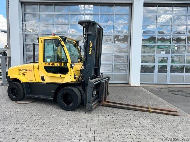  Hyster H8.0 FT9 / nur 1.426h! / Triplex: 5,52m / ZVG