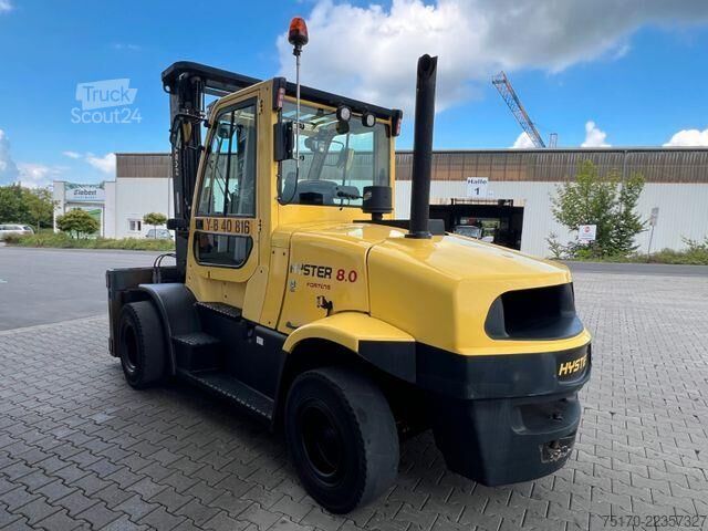  Hyster H8.0 FT9 / nur 1.426h! / Triplex: 5,52m / ZVG