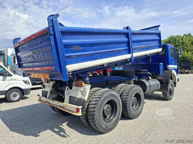 Dreiseitenkipper LKW MERCEDES-BENZ 2628 AK 6x6 Allrad Meiller 3-Seiten Kipper AHK