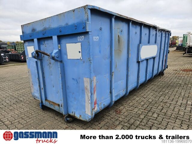 Hákový kontejner Abrollcontainer mit Flügeltür ca. 27m³