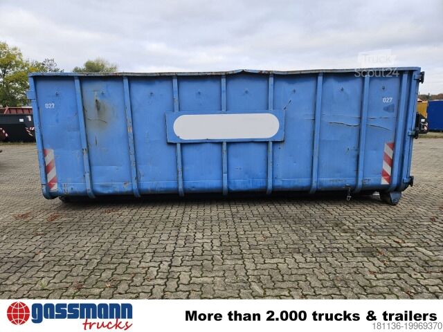 Hákový kontejner Abrollcontainer mit Flügeltür ca. 27m³
