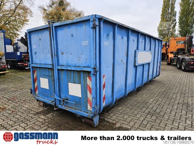 Hákový kontejner Abrollcontainer mit Flügeltür ca. 27m³