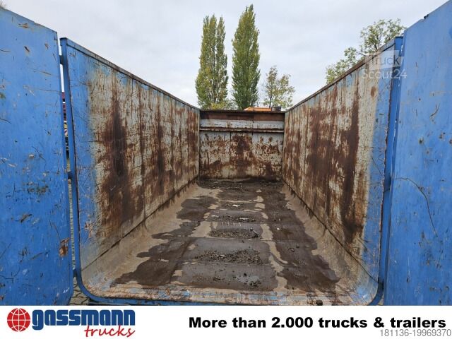 Hákový kontejner Abrollcontainer mit Flügeltür ca. 27m³