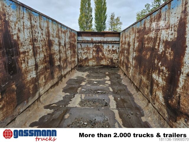 Hákový kontejner Abrollcontainer mit Flügeltür ca. 27m³