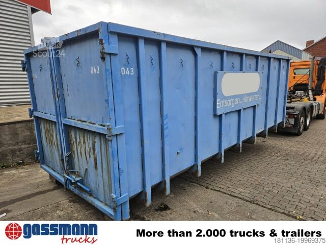 Hákový kontejner Abrollcontainer mit Flügeltür ca. 27m³