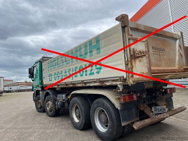 Chasis de camión Mercedes-Benz Actros MP III 3544/8x4/4 Actros MP III 3544/8x4/4, 3 Pedale