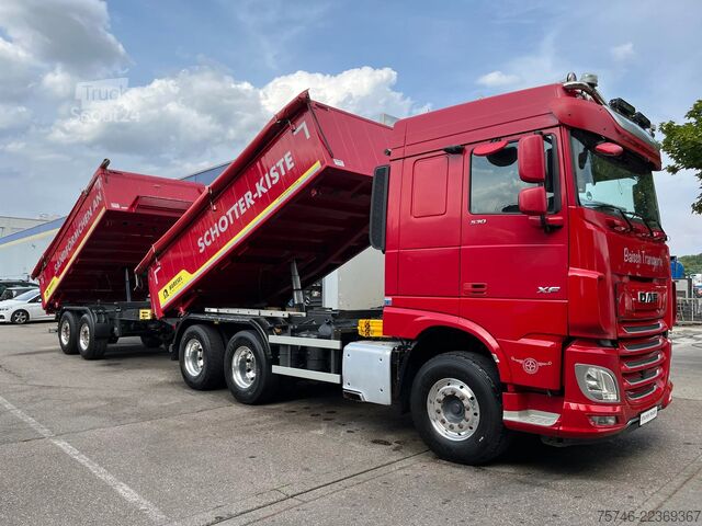 Kipper DAF XF 530 FAT, 6x4, Kempf 3-Seiten Kipper, Bordmatik