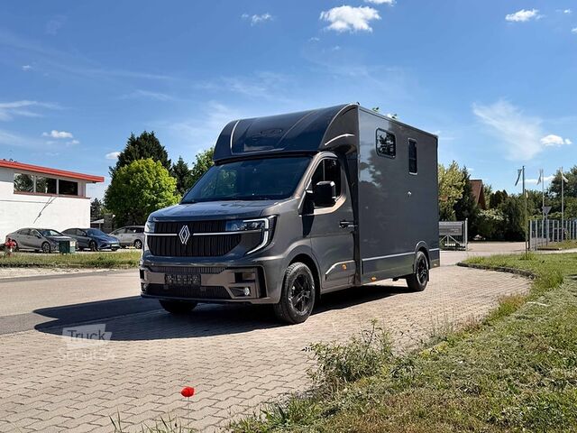 Viehtransporter Renault Master Pferdetransporter 2 Ride Automatik 170 PS Klima