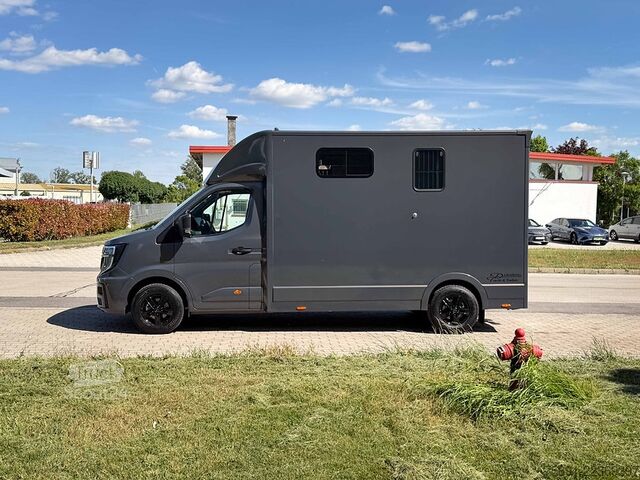 Viehtransporter Renault Master Pferdetransporter 2 Ride Automatik 170 PS Klima