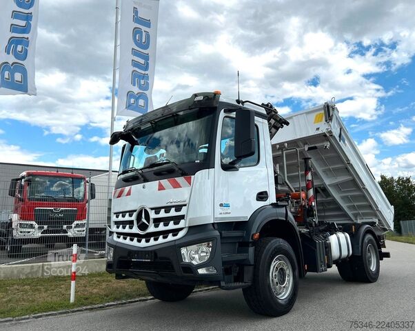 Basculantă MERCEDES-BENZ Arocs 2135 Kipper/Kran Atlas AK 135/Funk/54 tkm