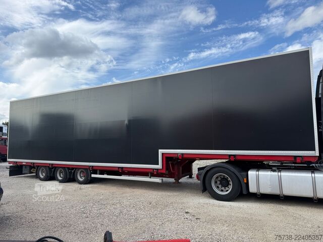 Drikkevogn hængertrailer ACKERMANN-FRUEHAUF PS-F24 hydraulische Schwenkwände/Getränke