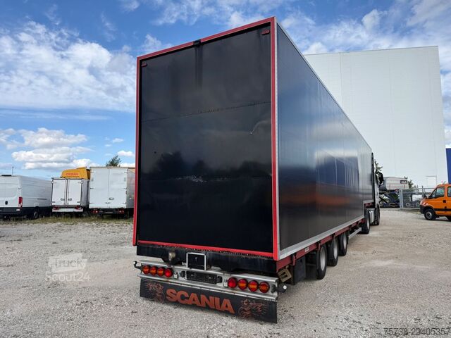 Drikkevogn hængertrailer ACKERMANN-FRUEHAUF PS-F24 hydraulische Schwenkwände/Getränke