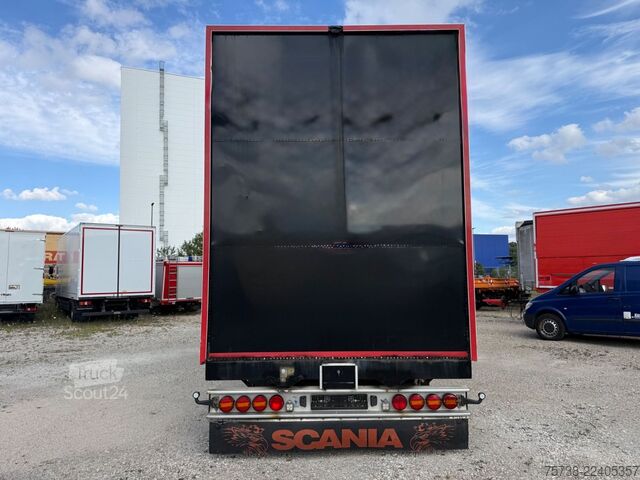 Drikkevogn hængertrailer ACKERMANN-FRUEHAUF PS-F24 hydraulische Schwenkwände/Getränke