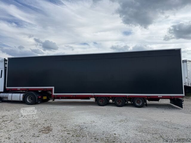 Drikkevogn hængertrailer ACKERMANN-FRUEHAUF PS-F24 hydraulische Schwenkwände/Getränke