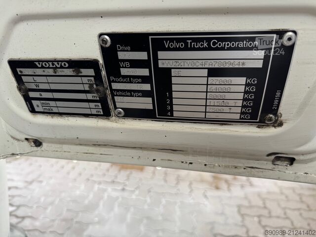 камион за вакуум и налягане Volvo FMX-470