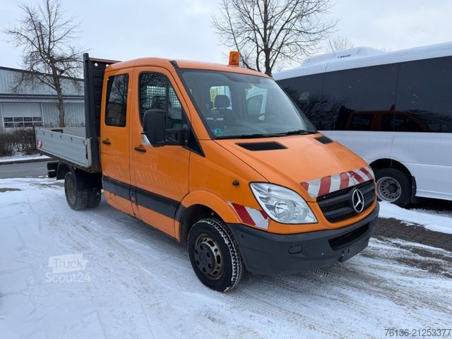 Pick-up furgons MERCEDES-BENZ Sprinter 510 CDI DOKA Pritsche AHK 6 Sitzer