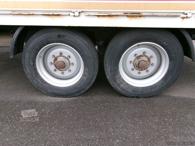 Box trailer MÜLLER-MITTELTAL Tandem Schwenkwand*5,2x2,44 m*13 to*TOP Zusatand