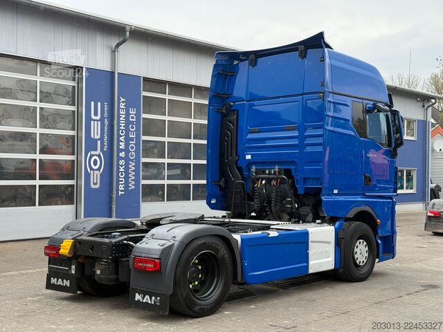 Standard trækkerunit MAN TGX 18.510 4x2 BL SA SZM Retarder 2 Tank Standkl
