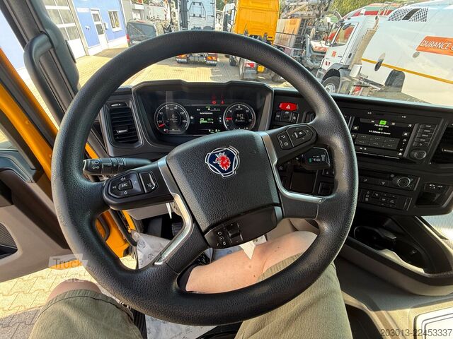 Standard trekkvogn SCANIA G450 XT 4x4 Euro 6 SZM Kipphydraulik Blatt /Luft