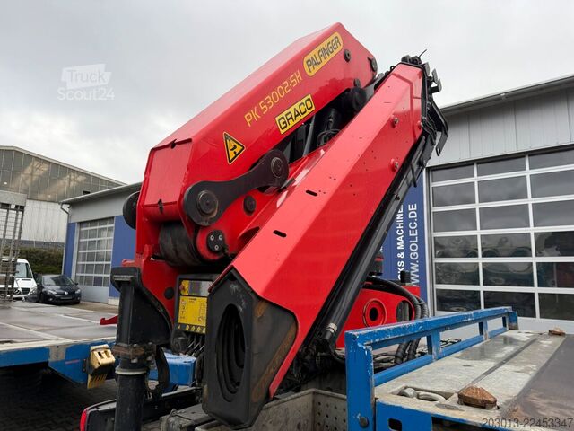Gru montata su autocarro SCANIA R500 6x4 Pritsche mit Kran Palfinger PK53002 SH