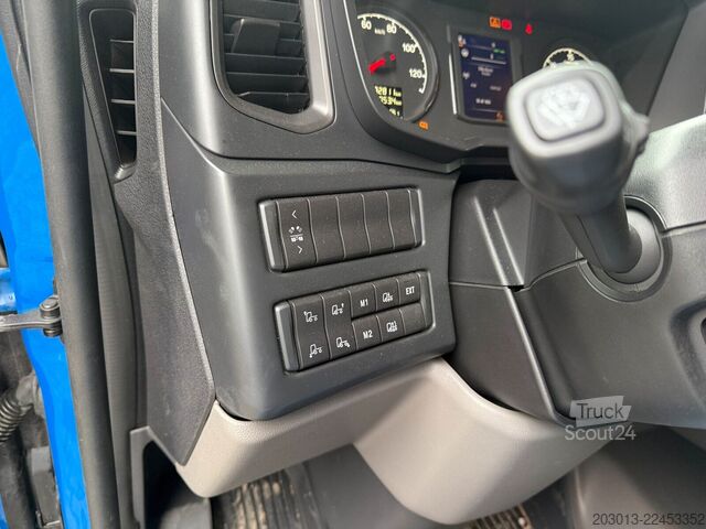 Autocarro con cassone fisso SCANIA R500 6x4 Pritsche mit Kran Palfinger PK53002 SH