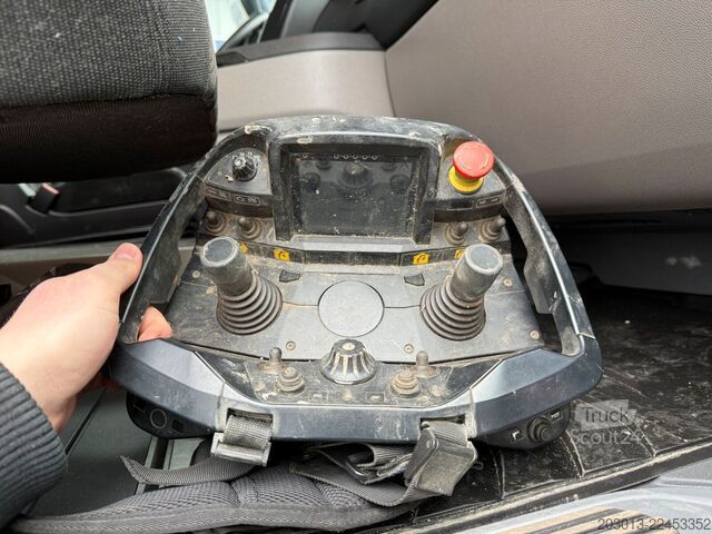 Autocarro con cassone fisso SCANIA R500 6x4 Pritsche mit Kran Palfinger PK53002 SH