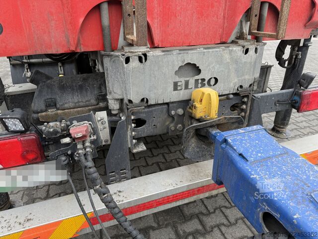 Autocarro con cassone fisso SCANIA R500 6x4 Pritsche mit Kran Palfinger PK53002 SH