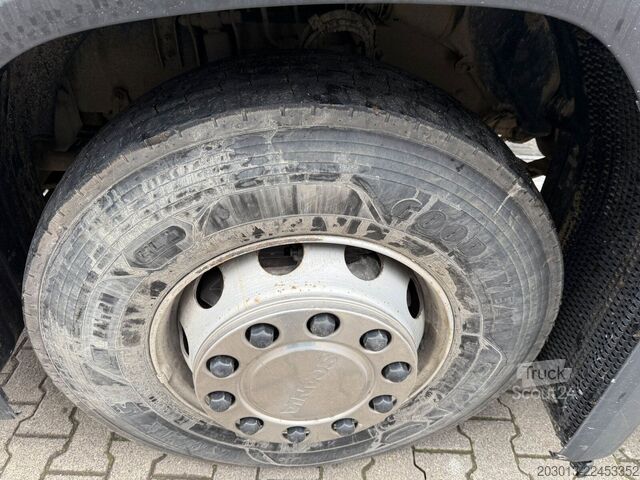 Autocarro con cassone fisso SCANIA R500 6x4 Pritsche mit Kran Palfinger PK53002 SH