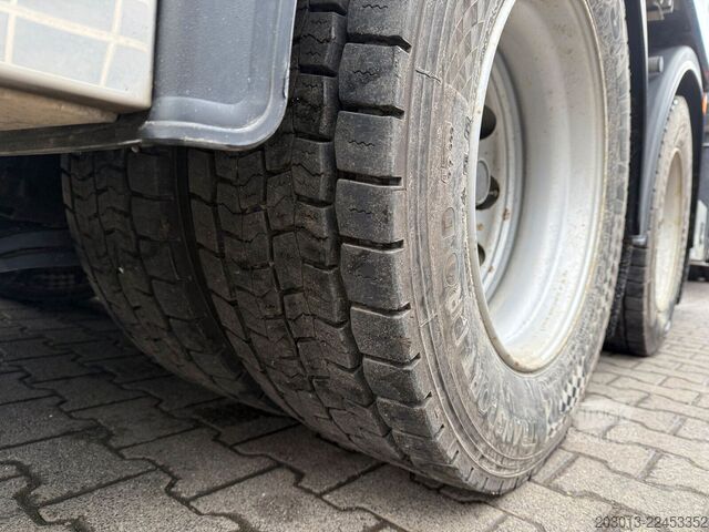 Autocarro con cassone fisso SCANIA R500 6x4 Pritsche mit Kran Palfinger PK53002 SH