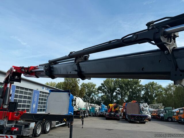 Camion plateau SCANIA R500 6x4 Pritsche mit Kran Palfinger PK53002 SH