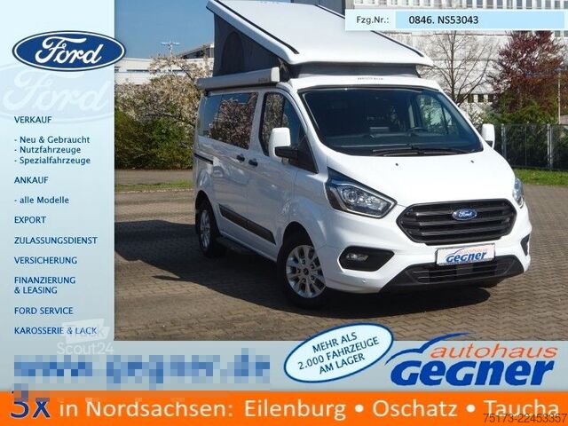 Bobil FORD Nugget 185PS Autm. Aufstelldach Markise AHK Navi