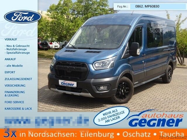 Фургон з високим дахом FORD Transit DoKa Kasten 350 L3H2 Trail AHK Navi ACC