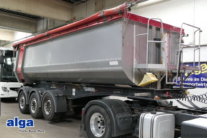 Savivartis puspriekabė CARNEHL CHKS/AH, Alu, 30m³, Alu-Chassis, SAF, Luft-Lift