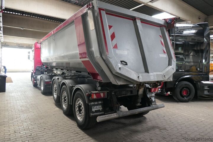 Savivartis puspriekabė CARNEHL CHKS/AH, Alu, 30m³, Alu-Chassis, SAF, Luft-Lift