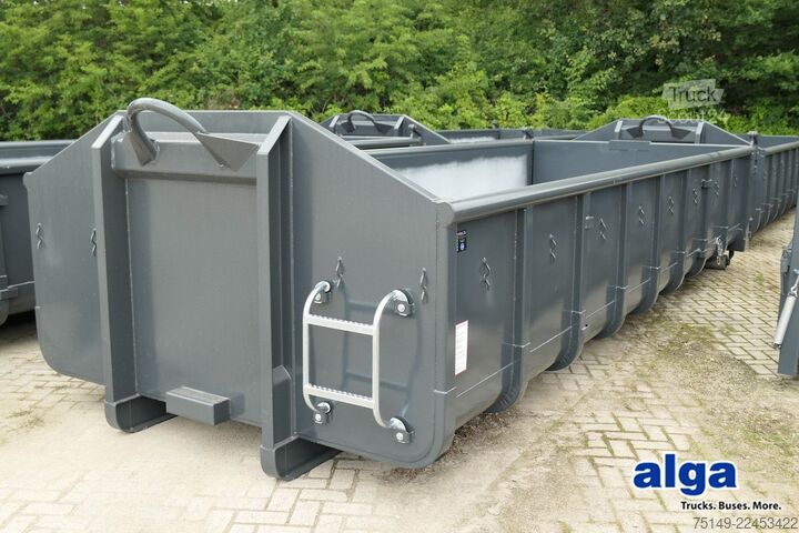 Kroklastbil  alga AB 15, Abrollcontainer, 15m³, Türen