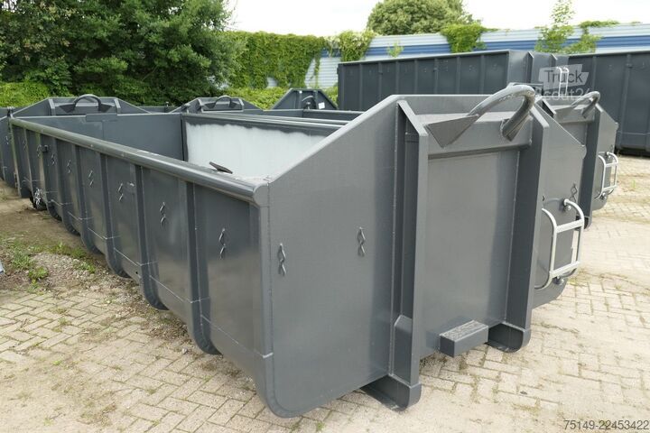 Kroklastbil  alga AB 15, Abrollcontainer, 15m³, Türen