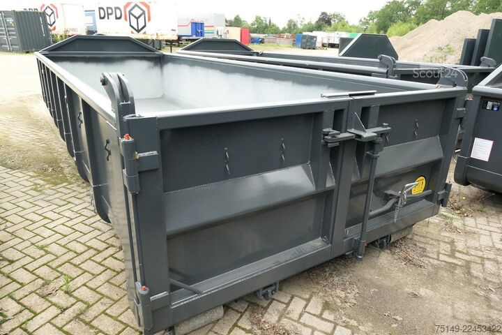 Kroklastbil  alga AB 15, Abrollcontainer, 15m³, Türen