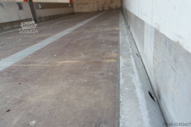 Otevřený přívěs s plachtou  Duenschede PA 18/7, Jumbo, Alu-Felgen, 7.3 mtr.
