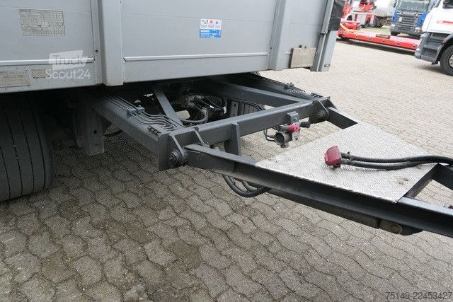 Otevřený přívěs s plachtou  Duenschede PA 18/7, Jumbo, Alu-Felgen, 7.3 mtr.