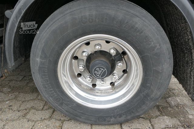 Otevřený přívěs s plachtou  Duenschede PA 18/7, Jumbo, Alu-Felgen, 7.3 mtr.