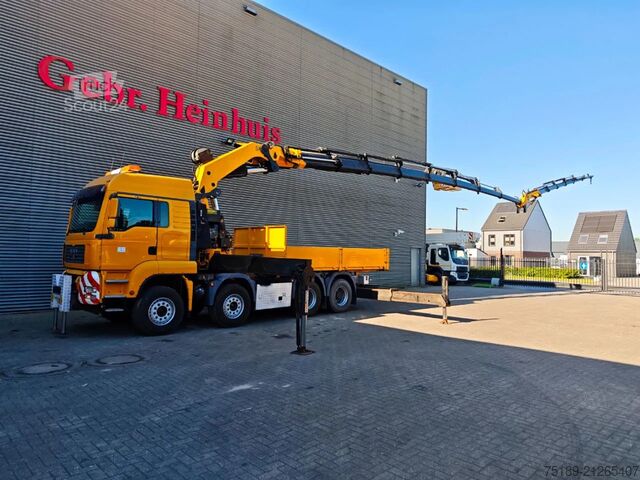 Darus teherautó MAN TGA 41.480 8x4 Palfinger PK 85002