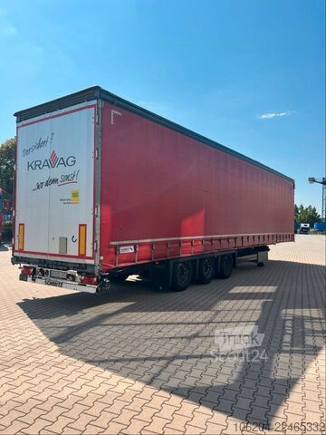 شبه مقطورة SCHMITZ CARGOBULL MEGA Curtainsider Seitenplane  SCB*S3T
