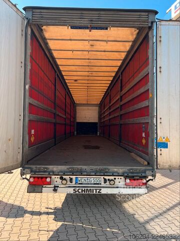 شبه مقطورة SCHMITZ CARGOBULL MEGA Curtainsider Seitenplane  SCB*S3T