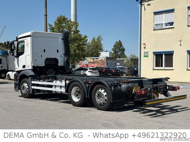 شاحنة ذات هياكل قابلة للتبديل MERCEDES-BENZ Antos 2536*ADR & TÜV*Lift+Lenk*Vollluft*6x2*