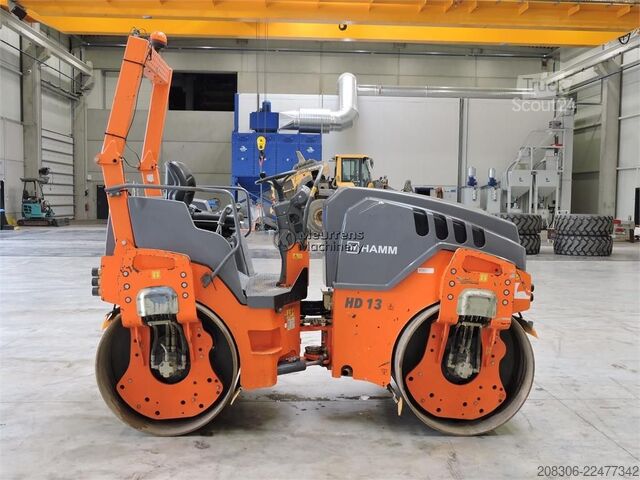 Одновальцовый каток HAMM HD13VV